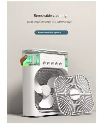 Mini Ventilador Aire Acondicionado Enfriador Portátil Frio