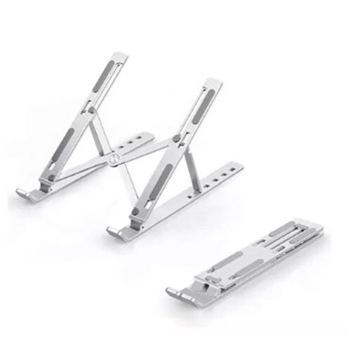 Soporte Aluminio Plegable Laptop Premium Portatil Multifuncion