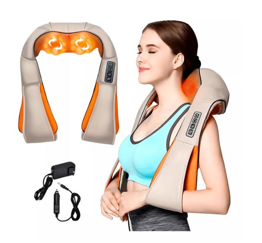Masajeador Electrico Cuello Hombro Espalda Calor