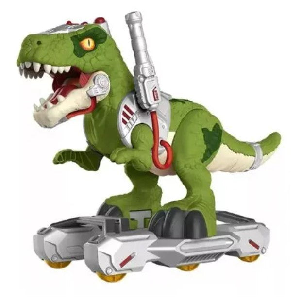 Scooter De Dinosaurio Con Efecto Bota Humo Musical Y Luces