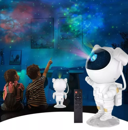 Proyector Atronauta con Plataforma de Luna
